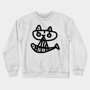 cat Crewneck Sweatshirt